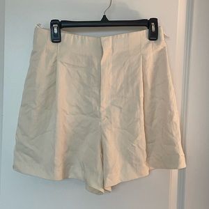 Pleated Shorts